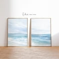 thumbnail image 1 of Luvia Seaside Set Of 2 Moody Coastal Art Wave Beach House Decor Soft Color Nautical Decor, Modern Wall Decor Set 2 Prints 20x30 UNFRAMED, 1 of 3