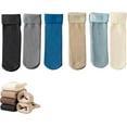 thumbnail image 1 of Luviess Fleece Cozy Socks for Women Seniors, Fleececozy Ultra Soft Velvet Slim Thermal Socks, 2025 New Thermal Sock(6 Pairs E), 1 of 7