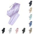 thumbnail image 1 of Luvior Comfys fit Pants for Women Over 50,Stretch Active - Women's Ultra Stretch Ice Silk Comfort Casual Pants, 1 of 4