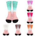thumbnail image 1 of Luvior Ice Cream Socks For Youth Teen Funny Sports Baseball Ice Cream Drip Baseball Sock Boys Kids Girls Athletic Crew Sock, 1 of 3