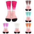 thumbnail image 1 of Luvior Ice Cream Socks For Youth Teen Funny Sports Baseball Ice Cream Drip Baseball Sock Boys Kids Girls Athletic Crew Sock, 1 of 3