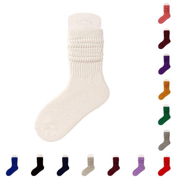 Luvior Socks For Kids Soft Comfortable Mid Length Stackable Socks Toddlers Boys Girls Ideal For School Play Casual Wear