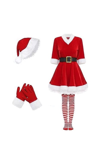 Womens Santa Dresses for Christmas Parties