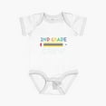 thumbnail image 1 of Luvly 2Nd Grade Crew Short Sleeve Baby One-Piece, New Born, Baby Shower Gift, New Parents Gift, 1 of 4