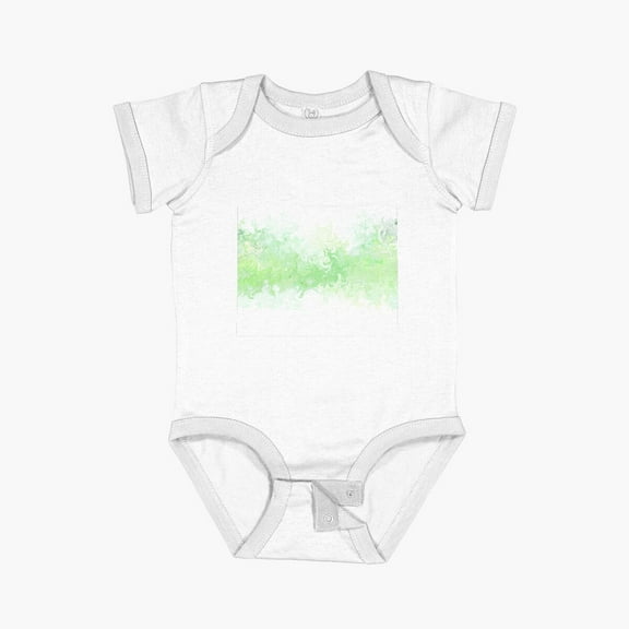 Luvly Abstract 8 Short Sleeve Baby One-Piece, New Born, Baby Shower Gift, New Parents Gift