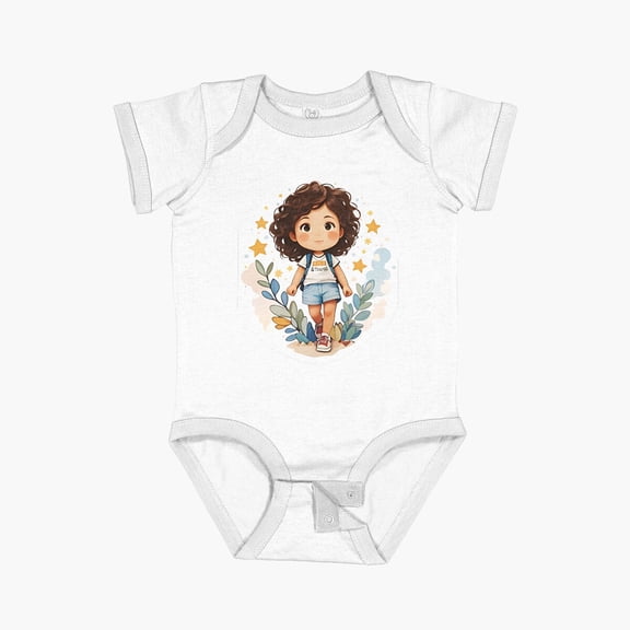 Luvly Adorable Kid Short Sleeve Baby One-Piece, New Born, Baby Shower Gift, New Parents Gift