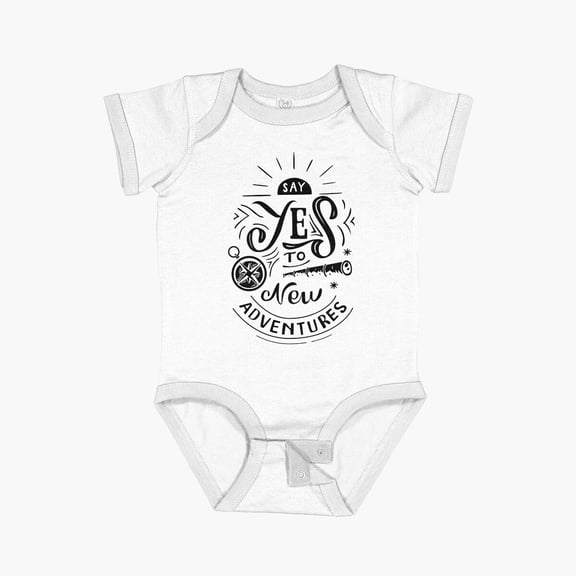 Luvly Adventure Short Sleeve Baby One-Piece, New Born, Baby Shower Gift, New Parents Gift