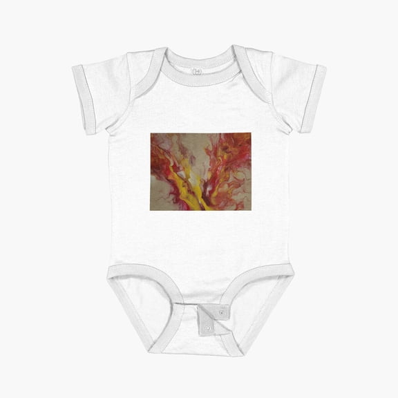 Luvly Appletini Short Sleeve Baby One-Piece, New Born, Baby Shower Gift, New Parents Gift