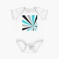 thumbnail image 1 of Luvly Art Modern 2022 Short Sleeve Baby One-Piece, New Born, Baby Shower Gift, New Parents Gift, 1 of 3