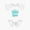 thumbnail image 1 of Luvly Baby Boy Aka Prince Lucas Short Sleeve Baby One-Piece, New Born, Baby Shower Gift, New Parents Gift, 1 of 3