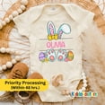 thumbnail image 1 of Luvly Baby Girl Easter, Easter Bunny Baby Girl Outfit With Name (Kc-Ehgestr25), New Born, Baby Shower Gift, New Parents Gift, 1 of 3