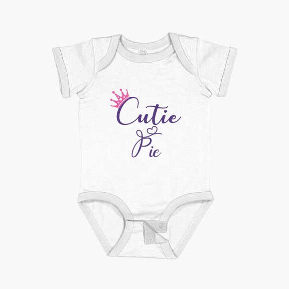 Luvly Baby Girl Onsie Short Sleeve Baby One-Piece, New Born, Baby Shower Gift, New Parents Gift