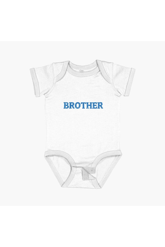 Big Brother Again - Future Brother Gifts Short Sleeve Baby One-Piece, New Born, Baby Shower Gift, New Parents Gift