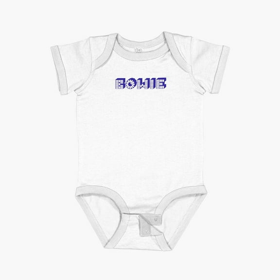 Luvly Bowie Brother Sweet Fun Name Boy Son Short Sleeve Baby One-Piece, New Born, Baby Shower Gift, New Parents Gift