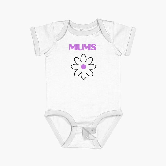 Luvly Bunch Of Mums Short Sleeve Baby One-Piece, New Born, Baby Shower Gift, New Parents Gift
