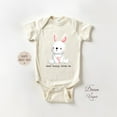 thumbnail image 1 of Luvly Some Bunny Loves Me Baby, Easter Baby Bodysuit, Funny Easter Baby, Cute Natural Baby, Baby Shower Gift, New Born, Baby Shower Gift, New Parents Gift, 1 of 3