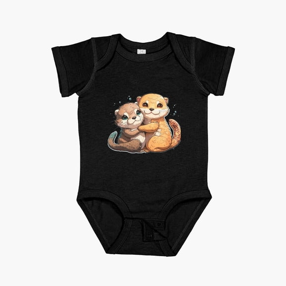 Luvly Cibb Short Sleeve Baby One-Piece, New Born, Baby Shower Gift, New Parents Gift