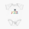 thumbnail image 1 of Luvly Cool Cat...Little Mr 2Nd Grader Short Sleeve Baby One-Piece, New Born, Baby Shower Gift, New Parents Gift, 1 of 3