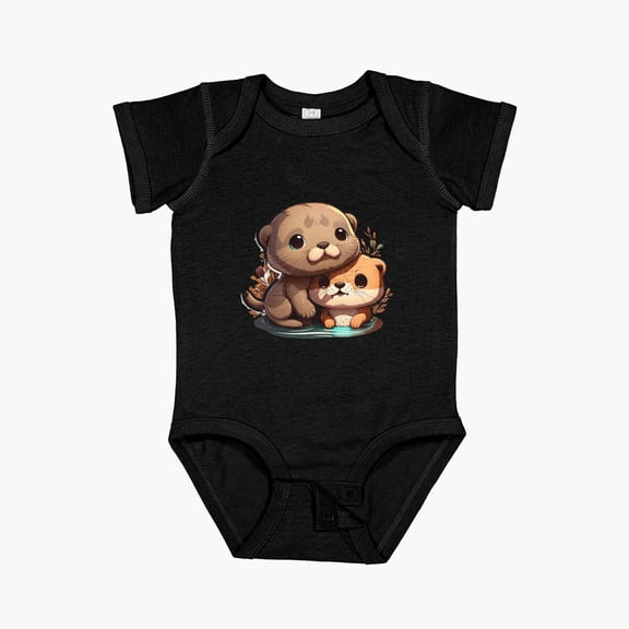 Luvly Copy Ocybb Short Sleeve Baby One-Piece, New Born, Baby Shower Gift, New Parents Gift