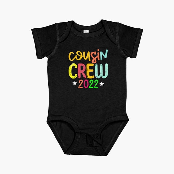 Luvly Cousin Crew 2022 Family Reunion Making Memories T-Shirt Short Sleeve Baby One-Piece, New Born, Baby Shower Gift, New Parents Gift