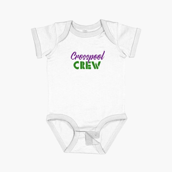 Luvly Crosspool Crew - Sheffield T-Shirts Short Sleeve Baby One-Piece, New Born, Baby Shower Gift, New Parents Gift