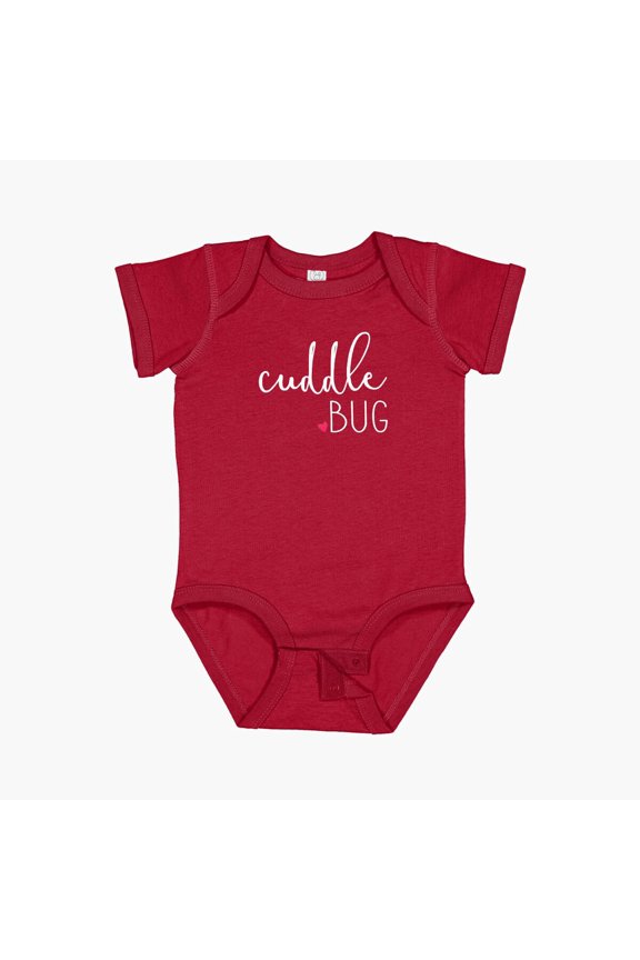 Cuddle Bug Short Sleeve Baby One-Piece, New Born, Baby Shower Gift, New Parents Gift