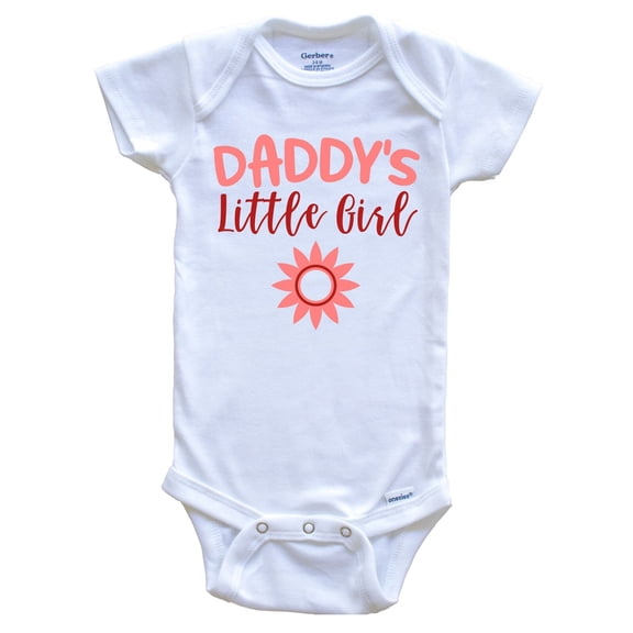 Luvly Daddy'S Little Girl Baby Girl Cute One Piece Baby Bodysuit, New Born, Baby Shower Gift, New Parents Gift