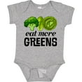 thumbnail image 1 of Luvly Eat More Greens Broccoli Cabbage Baby Bodysuit Leafy Organic Garden, New Born, Baby Shower Gift, New Parents Gift, 1 of 3