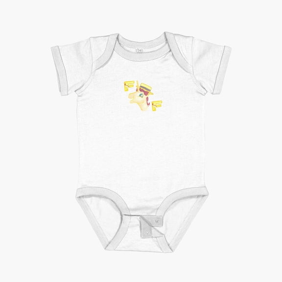 Luvly Flim Flam Short Sleeve Baby One-Piece, New Born, Baby Shower Gift, New Parents Gift