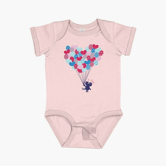 Luvly Flying Short Sleeve Baby One-Piece, New Born, Baby Shower Gift, New Parents Gift