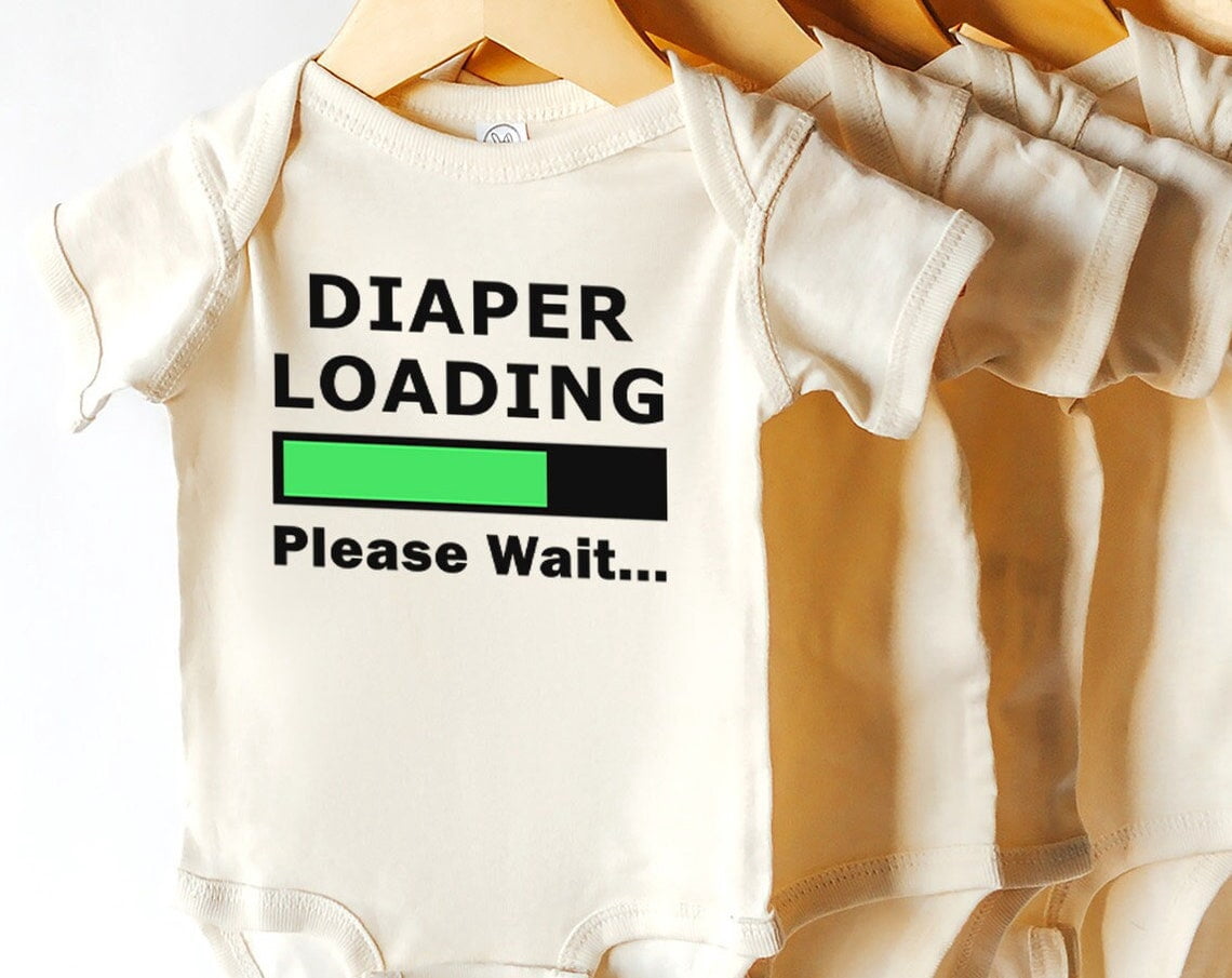 Luvly Funny Baby Clothes, Funny Newborn Gift, Pregnancy Announcement ...