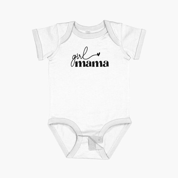Luvly Girl Mama, Moms Short Sleeve Baby One-Piece, New Born, Baby Shower Gift, New Parents Gift