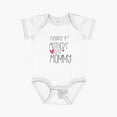 thumbnail image 1 of Luvly Happy 1St Mother'S Day New Mommy First 2020 Short Sleeve Baby One-Piece, New Born, Baby Shower Gift, New Parents Gift, 1 of 3