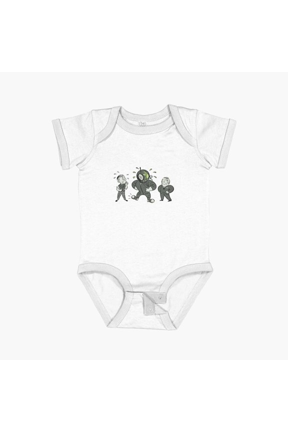 Hypnotize Big Daddy Short Sleeve Baby One-Piece, New Born, Baby Shower Gift, New Parents Gift