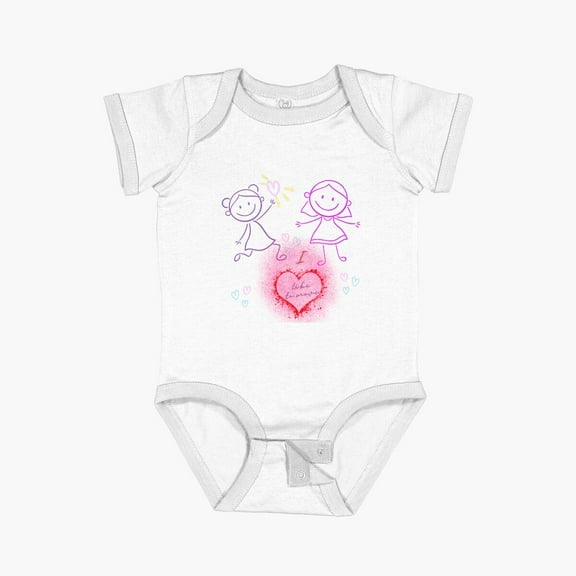 Luvly I Like To Move Short Sleeve Baby One-Piece, New Born, Baby Shower Gift, New Parents Gift