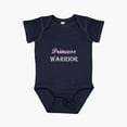 thumbnail image 1 of Luvly I'M Not A Princess, I'M A Warrior Strong Woman Short Sleeve Baby One-Piece, New Born, Baby Shower Gift, New Parents Gift, 1 of 3