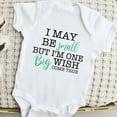 thumbnail image 1 of Luvly I May Be Small But I'M One Big Wish Come True Baby Onesies®, Newborn Baby, Ivf Success, Nicu Baby, Preemie Baby, New Born, Baby Shower Gift, New Parents Gift, 1 of 3