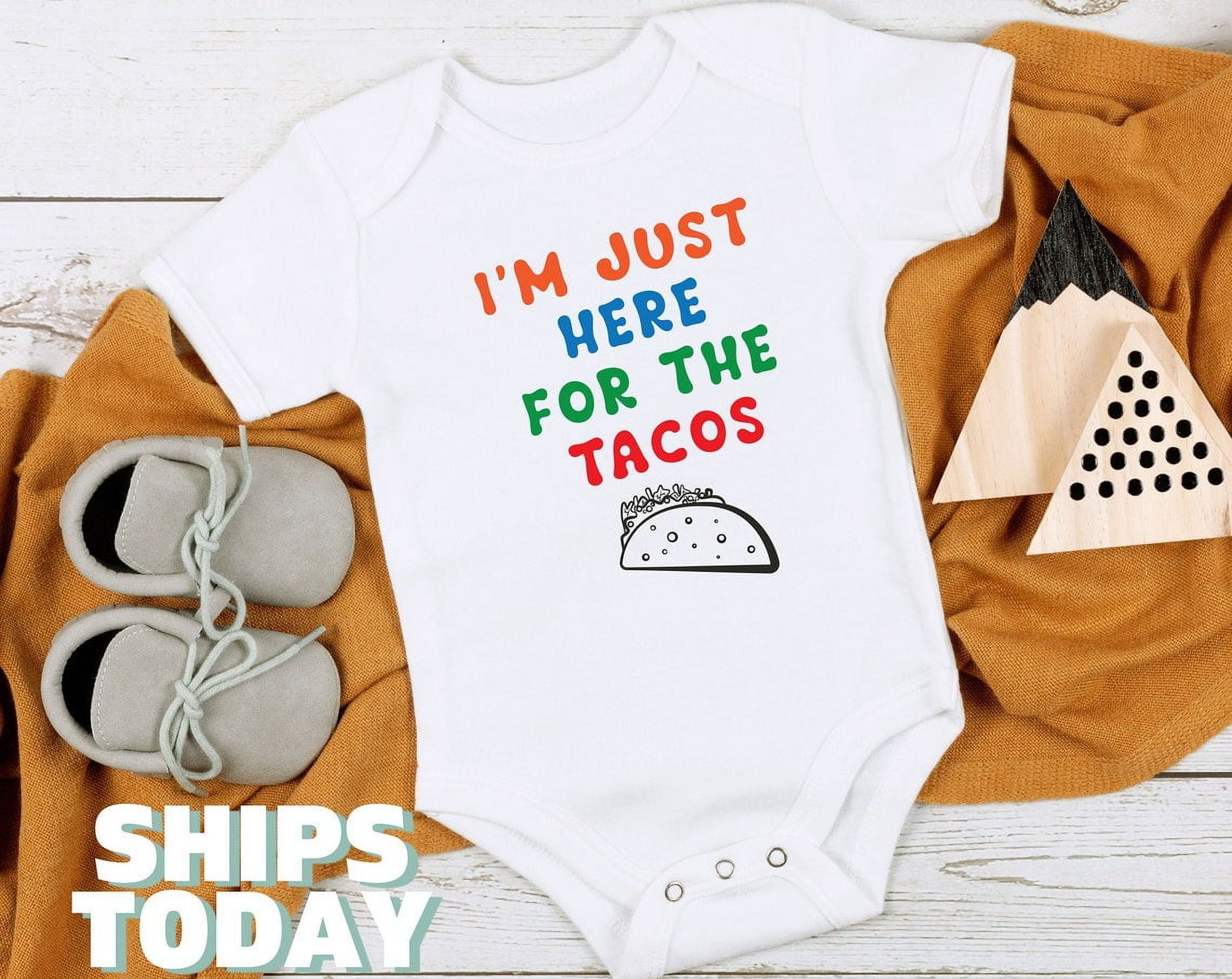 Luvly I'M Just Here For The Tacos Cinco De Mayo T-Shirt Cute Taco