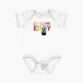 thumbnail image 1 of Luvly Kindy... Little Mr...Black Kitten 2 Short Sleeve Baby One-Piece, New Born, Baby Shower Gift, New Parents Gift, 1 of 4