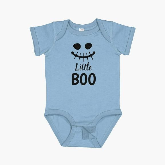 Luvly Little Boo Cute Kids Halloween Design For Halloween Parties Short Sleeve Baby One-Piece, New Born, Baby Shower Gift, New Parents Gift