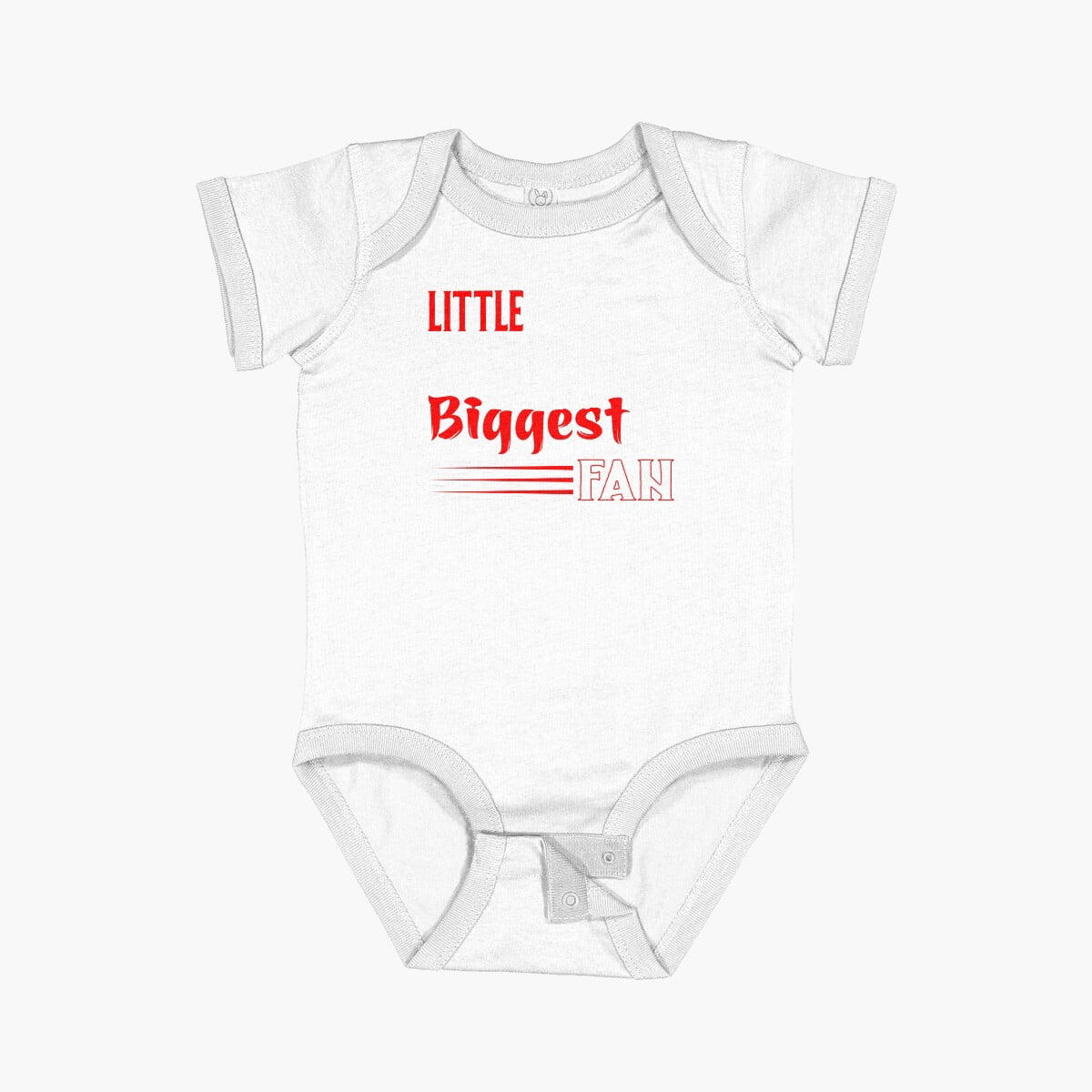 Luvly Little Brother Biggest Fan Baseball - Cute Gifts For Kids And ...