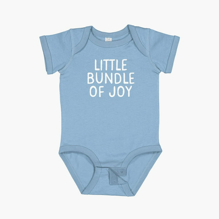 Luvly Little Bundle Of Joy Short Sleeve Baby One-Piece, New Born