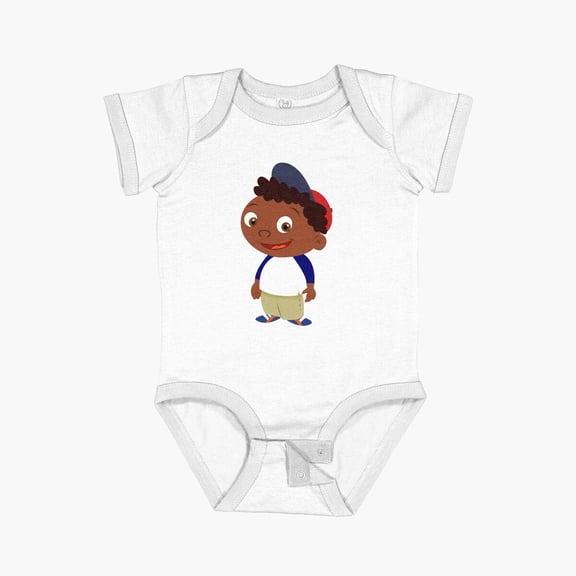 Luvly Little Einsteins Short Sleeve Baby One-Piece, New Born, Baby Shower Gift, New Parents Gift