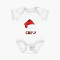 thumbnail image 1 of Luvly Mama Crew Santa Hat Happy New Year 2022 Gift Wife Baby Kids Short Sleeve Baby One-Piece, New Born, Baby Shower Gift, New Parents Gift, 1 of 4