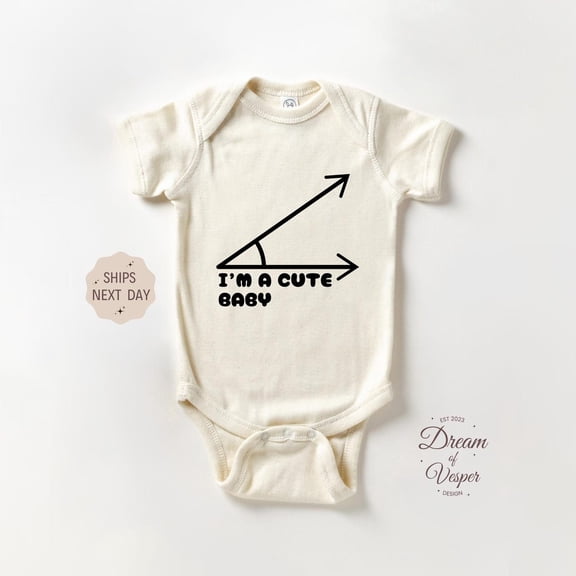 Luvly Math Humor Baby, Funny Baby Bodysuit, Natural Baby, Baby Shower Gift, Cute Newborn Baby, Teacher Day , New Born, Baby Shower Gift, New Parents Gift