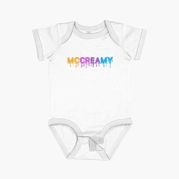 Luvly Mccreamy Short Sleeve Baby One-Piece, New Born, Baby Shower Gift, New Parents Gift