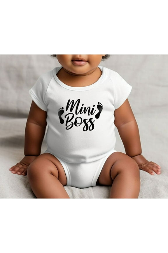 Mini Boss Baby Bodysuit, Funny Baby Bodysuit, Baby Shower Gift, Newborn Mini Boss Shirt, Funny Toddler, Baby Announcement, New Born, Baby Shower Gift, New Parents Gift