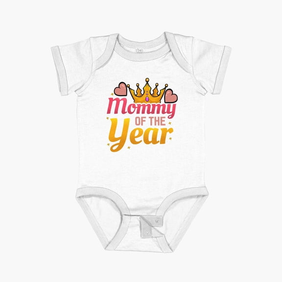 Luvly Mom Mama Mother'S Day Short Sleeve Baby One-Piece, New Born, Baby Shower Gift, New Parents Gift