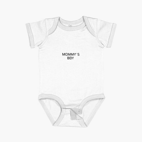 Luvly Mommy/'S Baby Boy Short Sleeve Baby One-Piece, New Born, Baby Shower Gift, New Parents Gift