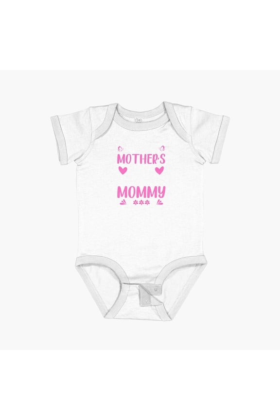 My First Mother'S Day As A Mommy Best Mom Ever Newly Mama Short Sleeve Baby One-Piece, New Born, Baby Shower Gift, New Parents Gift